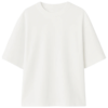 Camiseta Oversize Básica Blanco En Burda