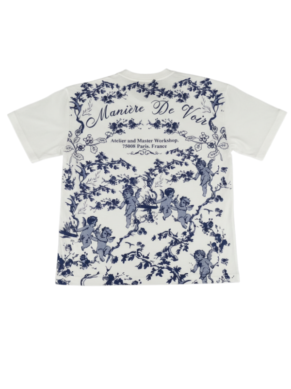 Angleles espalda Blanca 2 photorom Camiseta Estampada Angeles